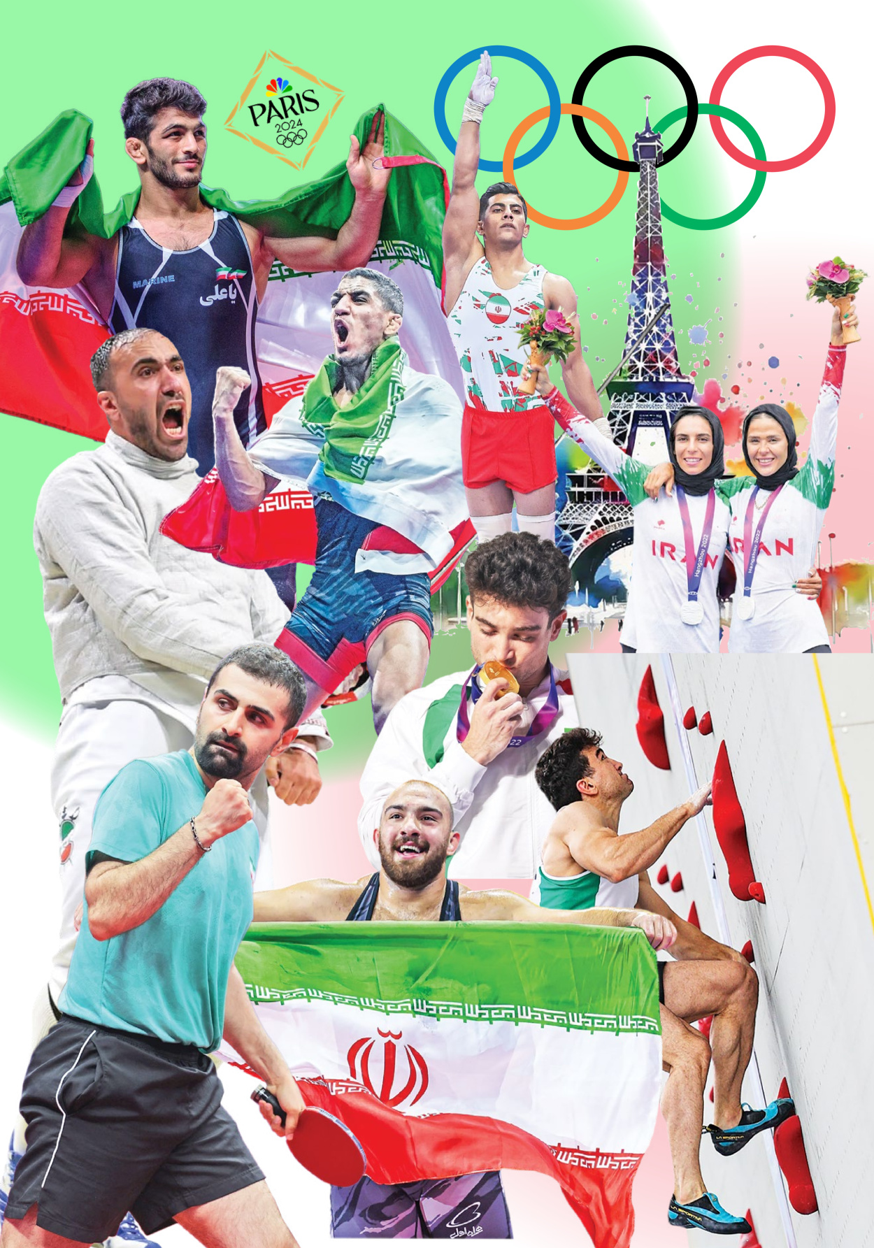 روزنامه ایران ورزشی - ویژه نامه ویژه نامه المپیک ۲۰۲۴ پاریس - ۰۲ تیر ۱۴۰۳ - صفحه ۰